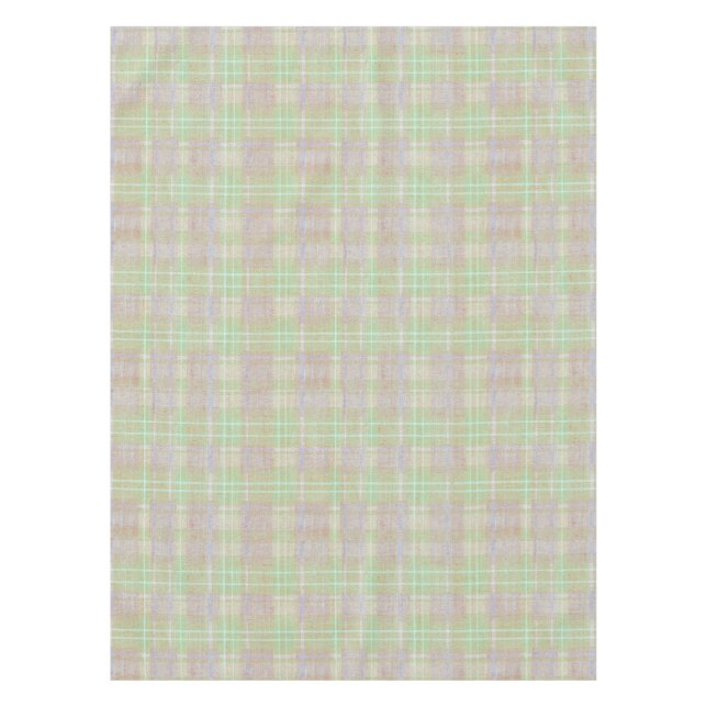 Mantel Farmhouse Neutral Sage Plaid (Anverso)