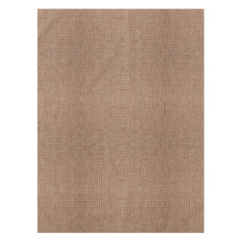 Mantel faux burlap color oscuro