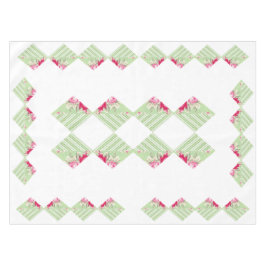 Mantel Faux Patchwork Tablecloth