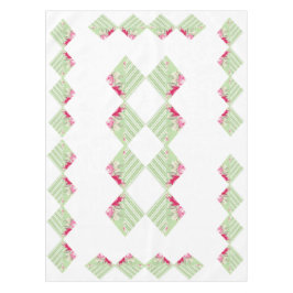 Mantel Faux Patchwork Tablecloth