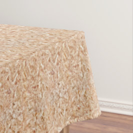 Mantel Faux Plywood Pattered Tablecloth