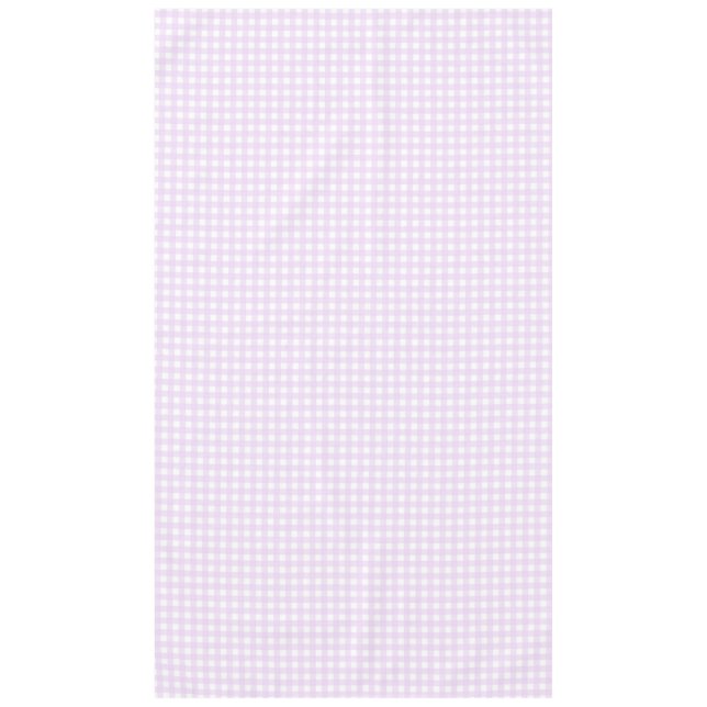 Mantel Faye y Lauren Purple Gingham (Anverso)