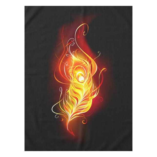Mantel Feather Peacock (Anverso)