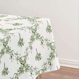 Mantel Felices fiestas Mistletoe Navidades Floral