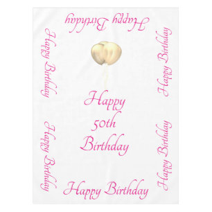 Mantel Feliz 50 aniversario de los Globos de Oro Blanco R