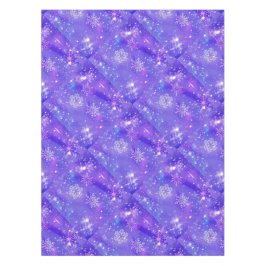 Mantel Feliz Año Nuevo Navidades Estrellas moradas de Pur