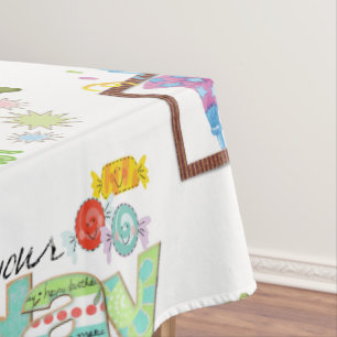 Mantel Feliz Cumpleaños Tablecloth