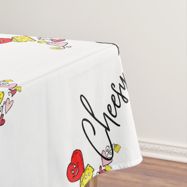 Mantel Feliz Cumpleaños Tablecloth Cheesy (In Situ)