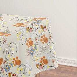 Mantel Feliz Cumpleaños Tablecloth deseando un perro