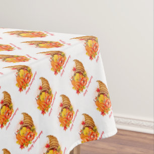 Mantel Feliz Día de Acción de Gracias Tablecloth