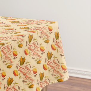 Mantel Feliz Día de Acción de Gracias Tablecloth