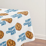 Mantel Feliz Día de Desafío Hanukkah Chanukah Pan judío<br><div class="desc">La impresión de manteles presenta un ilustracion de marcadores original de una hogaza de pan jalá trenzado, con HAPPY CHALLAH DAYS en una fuente divertida. Ideal para las vacaciones judías. ¿No ves lo que estás buscando? ¿Necesita ayuda con la personalización? Haga clic en "Contactar con este diseñador" para tener algo...</div>