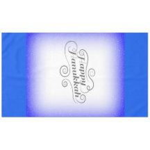 Feliz Janucá con fondo azul blanco de 2 tonos