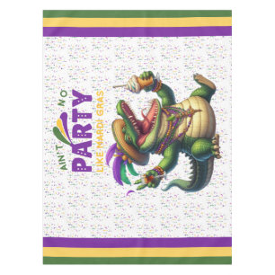 Mantel Feliz Mardi Gras