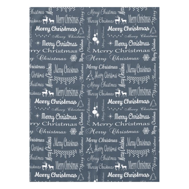 Mantel Feliz Navidad (Anverso)