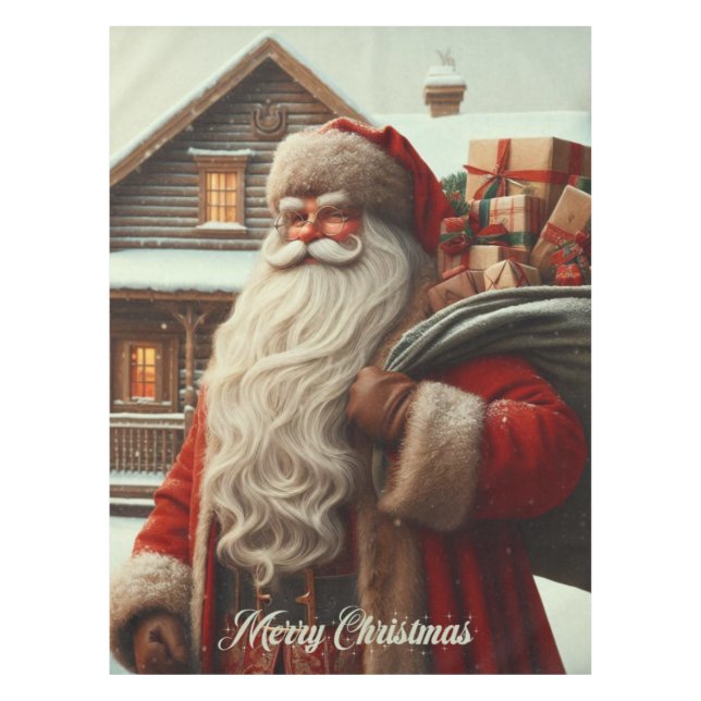 Mantel Feliz Navidad (Anverso)