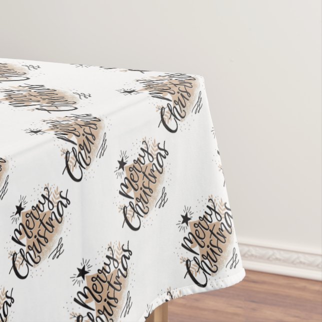 Mantel Feliz Navidad Árboles (In Situ)