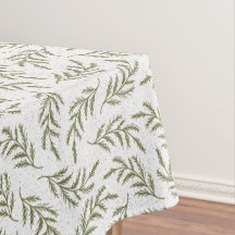 Feliz Navidad Cypress & Snfall Pattern Holiday