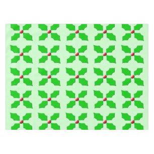 Mantel Feliz Navidad Holly Tablecloth