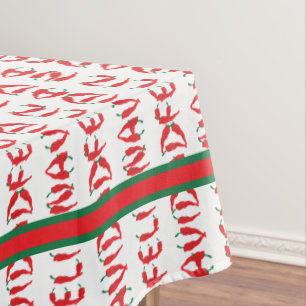 Mantel Feliz Navidad rojo Chile