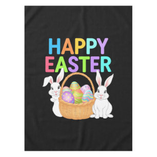 Mantel Feliz Pascua 2025  Huevos Conejo Conejito Lindo
