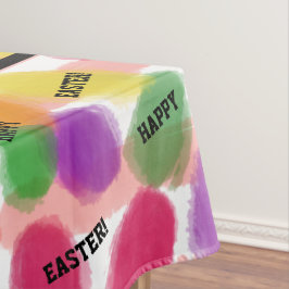 Mantel Feliz Pascua Frijoles Coloridos Acuarela