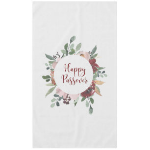 Mantel Feliz Passover Floral Pesach