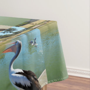 Mantel Feliz Pelicano Haciendo La Canción Pelican,