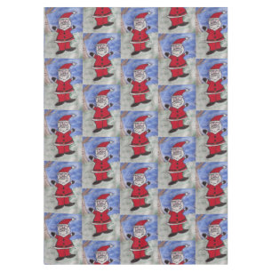 Mantel Feliz Santa