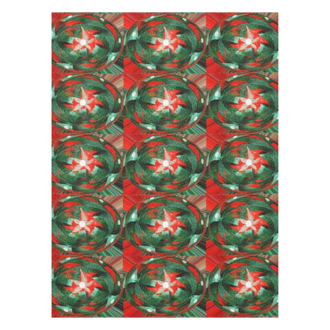 Mantel Festividad de la temporada feliz (Anverso)