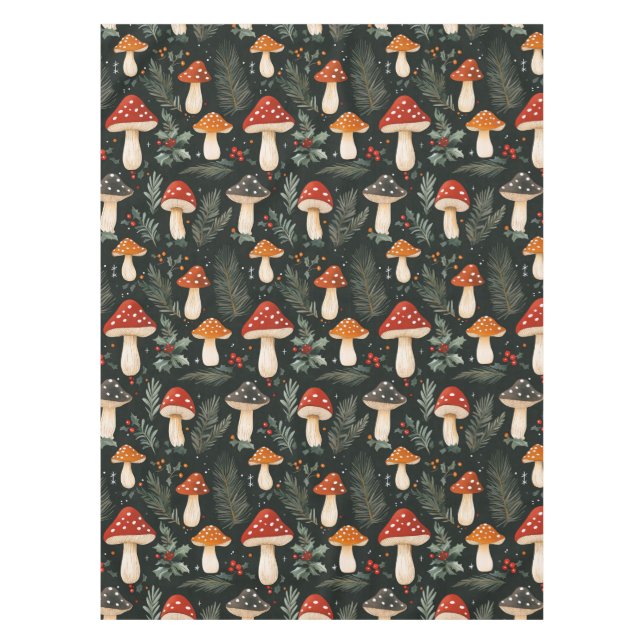 Mantel Festividad de Woodland encantada (Anverso)