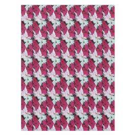 Mantel Festividad del patrón de puninsettias