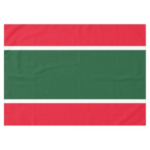 Mantel Festividad Festividad Bosque Rojo Green Rayas Blan