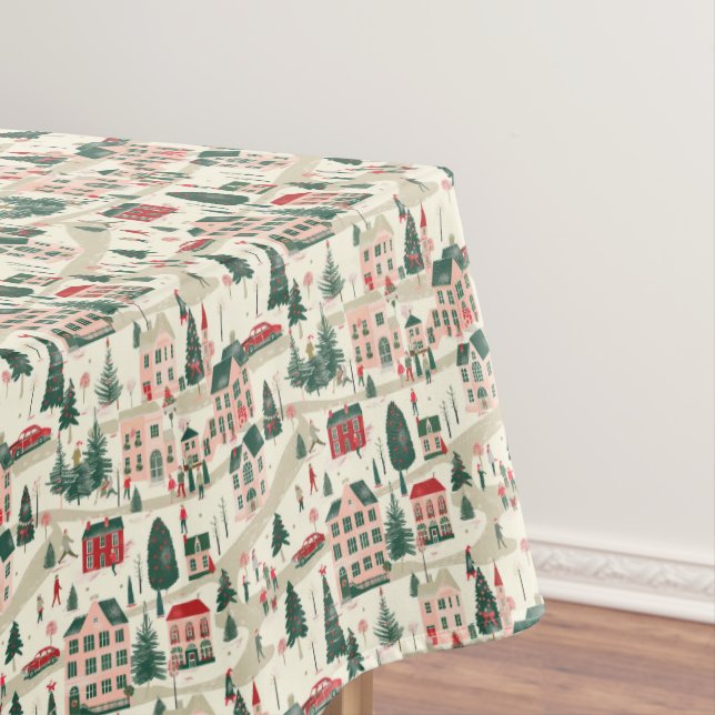Mantel Festividades clásicas de Winter Village (In Situ)