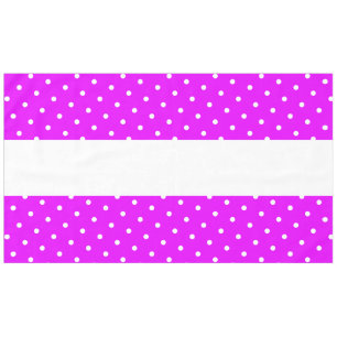 Mantel Festividades Dotadas Brillantes Tiras Blancas Trop