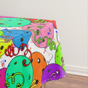 Mantel Fiesta de baloncesto Confetti y globos de balonces