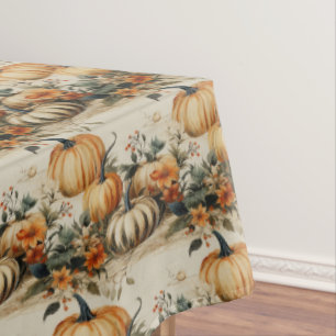 Mantel Fiesta de calabaza Acción de Gracias Otoño No2