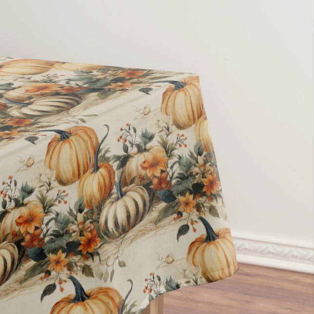 Mantel Fiesta de calabaza Acción de Gracias Otoño No2 (In Situ)