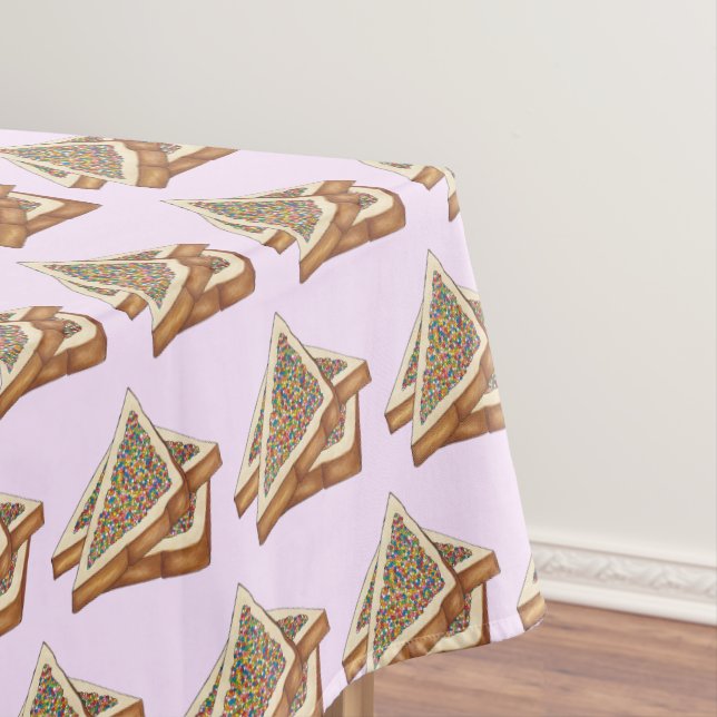 Mantel Fiesta de cumpleaños arcoiris Alimento de pan de h (In Situ)