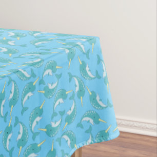 Mantel Fiesta de cumpleaños de Narwhals Ocean Kid