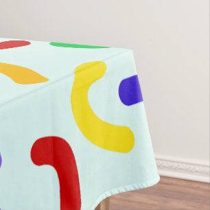 Mantel Fiesta de cumpleaños Sprinkle de color rojo modern