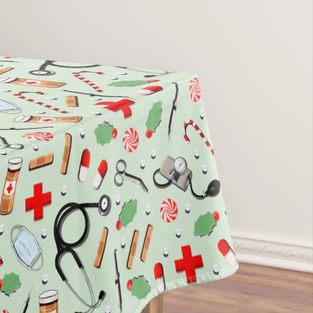 Mantel Fiesta de feriado de médica y enfermera (In Situ)