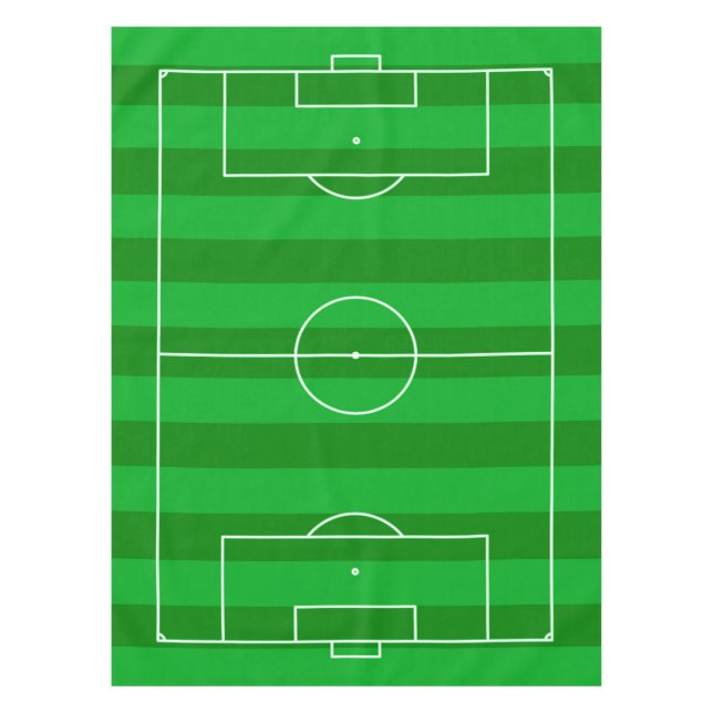 Mantel Fiesta de fútbol o fútbol (Anverso)