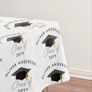 Mantel Fiesta de Graduación Personalizada con Nombre