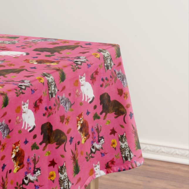 Mantel Fiesta de jardín floral de perros de gato Mascota  (In Situ)