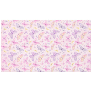 Mantel Fiesta de mesa de mariposa rosa y morada