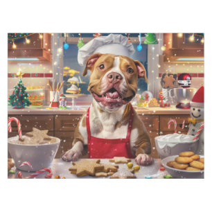 Mantel Fiesta de Pit Bull: Navidades festivos