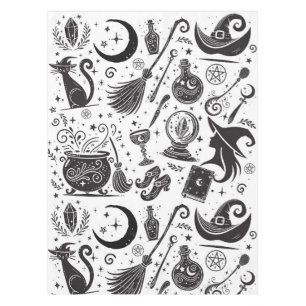 Mantel Fiesta Pagana Wiccana Mágica Bruja Caprichosa