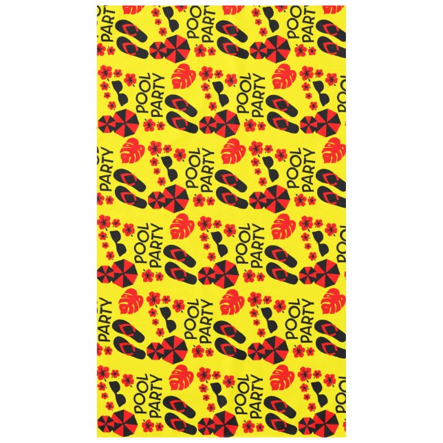 Mantel Fiestas de la piscina de verano (Anverso)