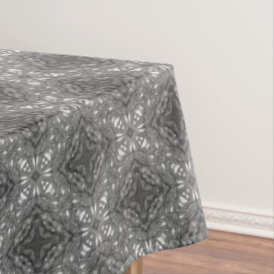 Mantel Filigree de diamante negro y blanco